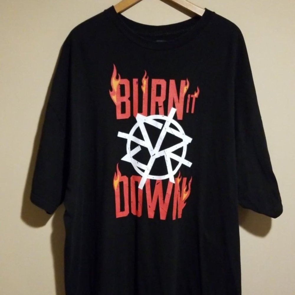 Burn it Down John Cena T-Shirt Size XL